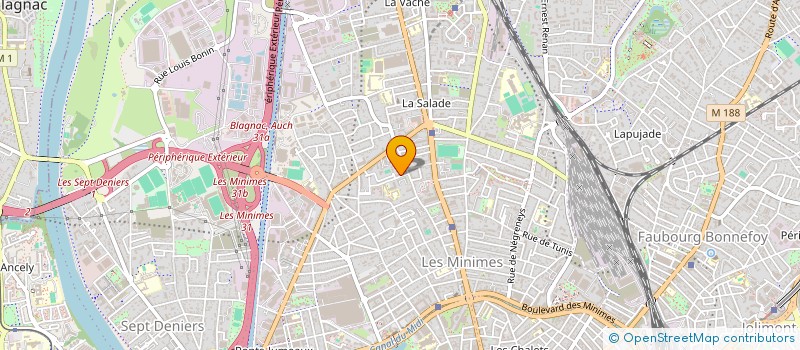 localisation de l'entreprise GUERRIERES DE LUMIERE à TOULOUSE