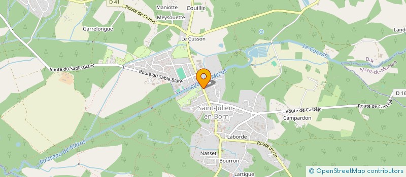 localisation de l'entreprise GUERRIN - RINFRAY INDIVISION  LIT-ET-MIXE