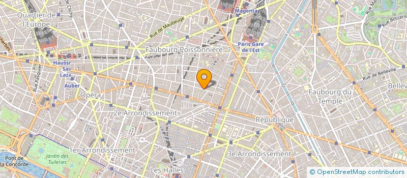 localisation de l'entreprise GUERS  PARIS