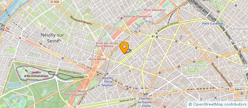 localisation de l'entreprise GUERSANT DEVELOPPEMENT  PARIS