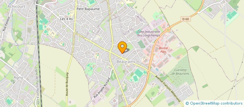 localisation de l'entreprise GUERVILLE PLUS à TILLOY-LES-MOFFLAINES