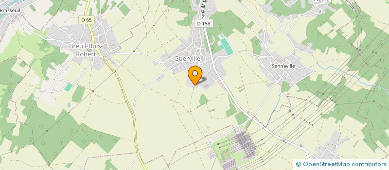 localisation de l'entreprise GUERVILLE TRAIL RUNNING  GUERVILLE