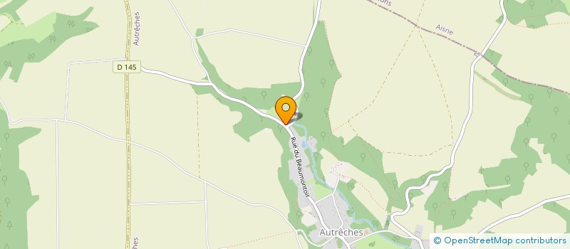 localisation de l'entreprise GUERY CVC  AUTRECHES