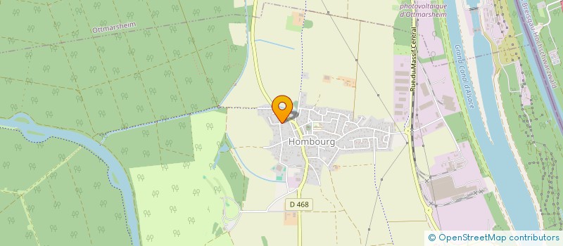 localisation de l'entreprise GUERZOTI  HOMBOURG