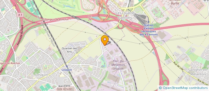 localisation de l'entreprise GUESAM LESQUIN à LESQUIN