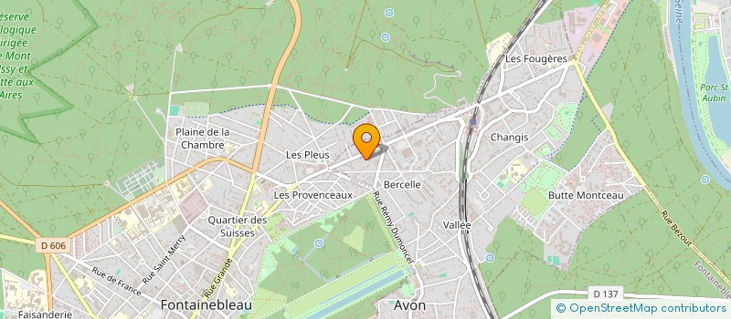 localisation de l'entreprise GUESDON à AVON
