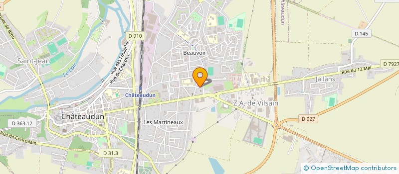 localisation de l'entreprise GUESDON-MAROILLEY à CHATEAUDUN