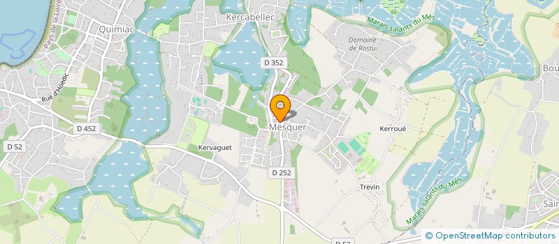 localisation de l'entreprise GUESGUES à MESQUER