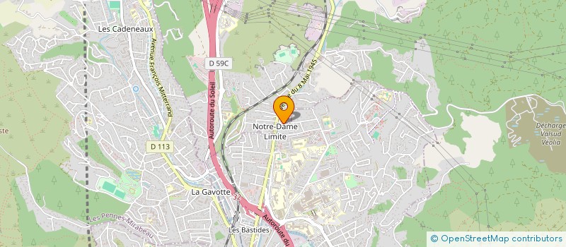 localisation de l'entreprise GUESMI CONSTRUCTION RENOVATION  SEPTEMES-LES-VALLONS
