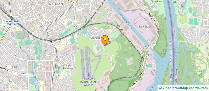 localisation de l'entreprise GUESNEL  STRASBOURG