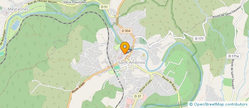 localisation de l'entreprise GUESNIER LUCETTE ET LE ROY BURNS M JOSE  SAINT-AMBROIX