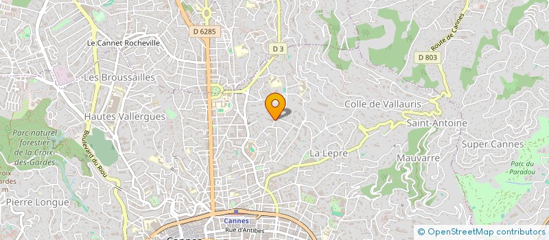 localisation de l'entreprise GUEST EXPERIENCE CONSULTING  CANNES