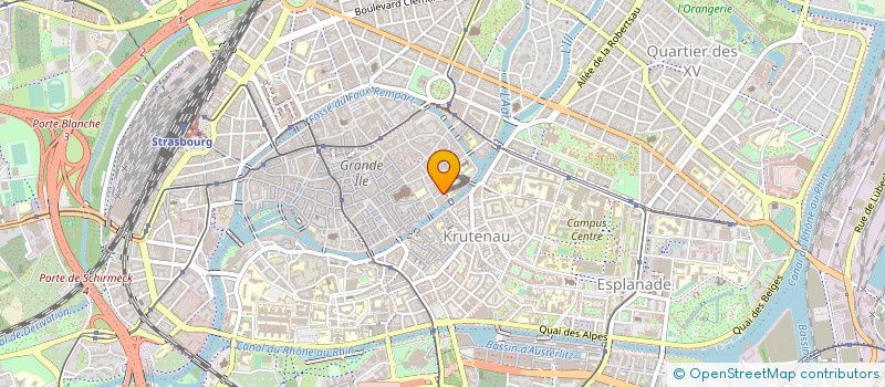 localisation de l'entreprise GUEST SEASON à STRASBOURG