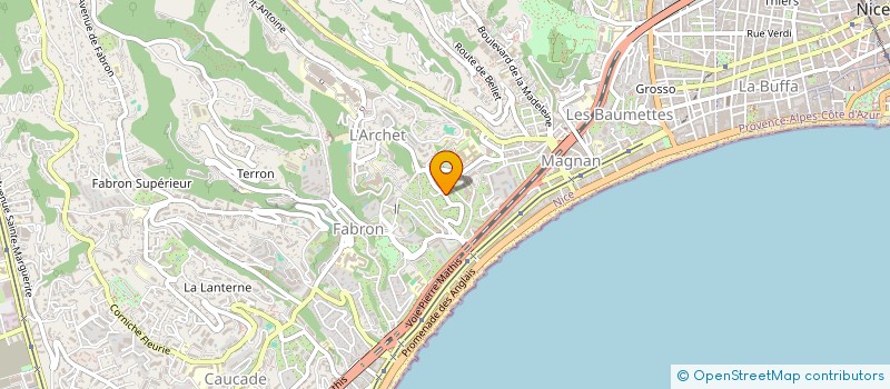 localisation de l'entreprise GUEST SOLUTIONS  NICE