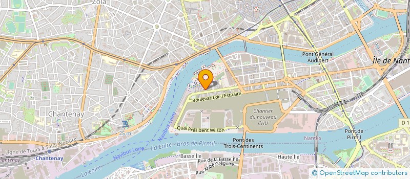 localisation de l'entreprise GUEST SUITE à NANTES