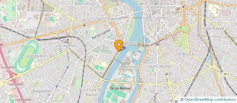 localisation de l'entreprise GUEST WAY à TOULOUSE