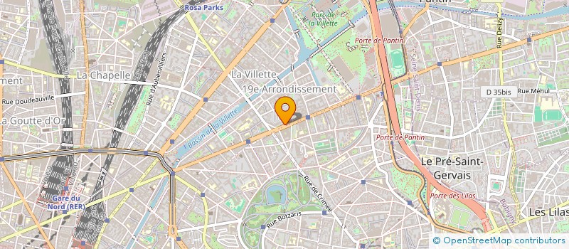 localisation de l'entreprise GUEST WORKER  PARIS