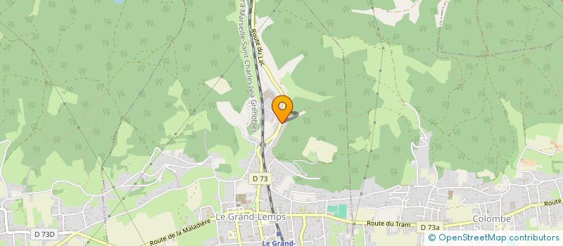 localisation de l'entreprise GUETAZ CARRELAGE à LE GRAND-LEMPS