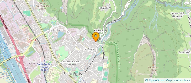 localisation de l'entreprise GUETTA CONSULTING  SAINT-EGREVE