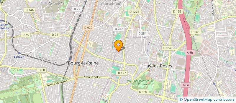 localisation de l'entreprise GUETTA IMMOBILIER  L'HAY-LES-ROSES