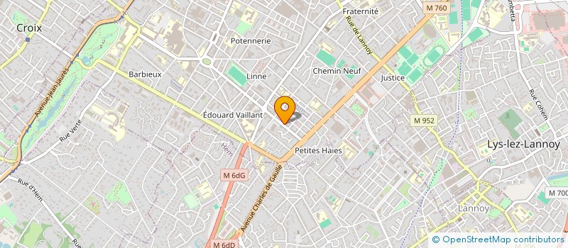 localisation de l'entreprise GUETTAF BEHRI SERVICES  ROUBAIX