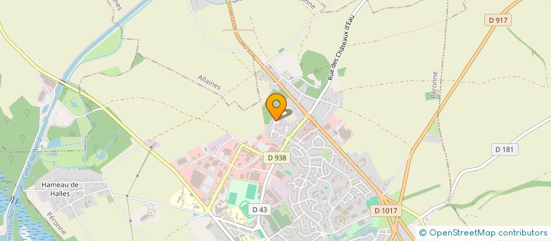 localisation de l'entreprise GUEUCH LOC à PERONNE