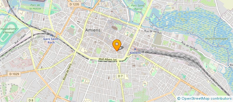 localisation de l'entreprise GUEUDET EUROPA NORD  AMIENS