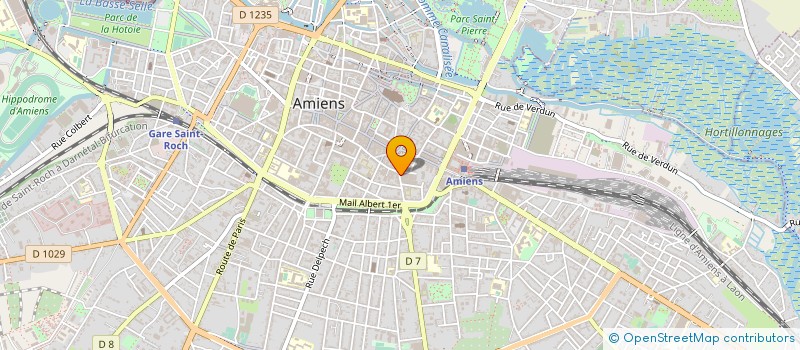 localisation de l'entreprise GUEUDET SAINT MERRI AMIENS  AMIENS