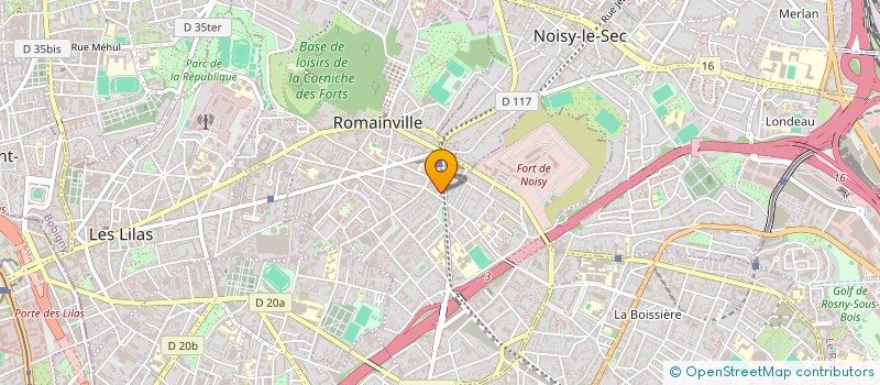 localisation de l'entreprise GUEULE DE BOIS à ROMAINVILLE