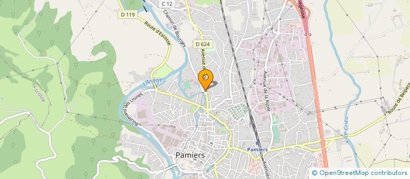 localisation de l'entreprise GUEVAER IMMOBILIER  PLAIGNE