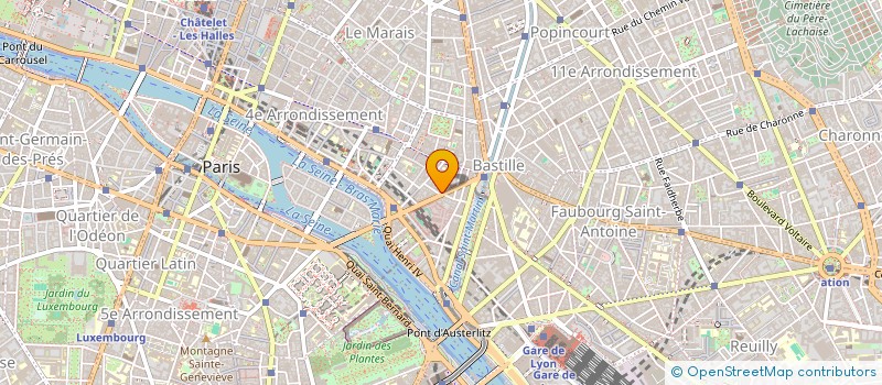 localisation de l'entreprise GUEVALT à PARIS