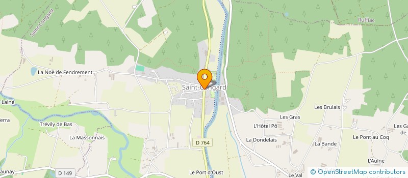 localisation de l'entreprise GUEZO  SAINT-CONGARD