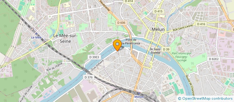 localisation de l'entreprise GUEZWI FIBRE à MELUN
