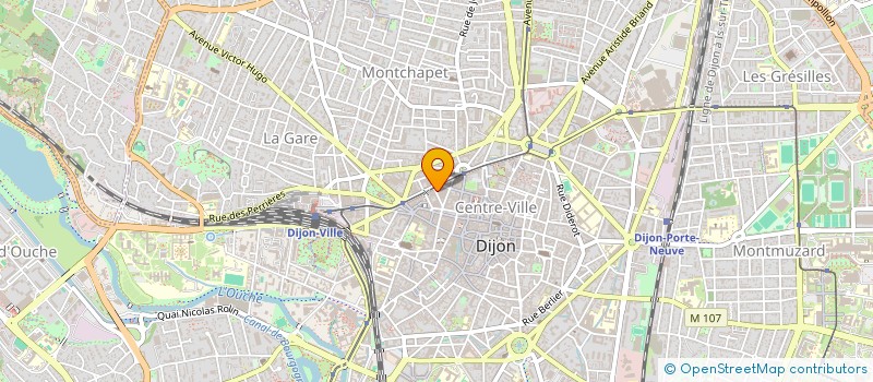 localisation de l'entreprise GUFAJAL à DIJON
