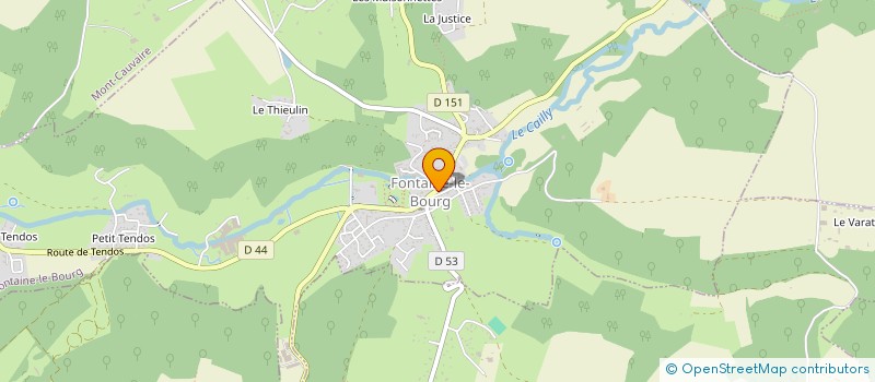 localisation de l'entreprise GUFALUTIA  FONTAINE-LE-BOURG