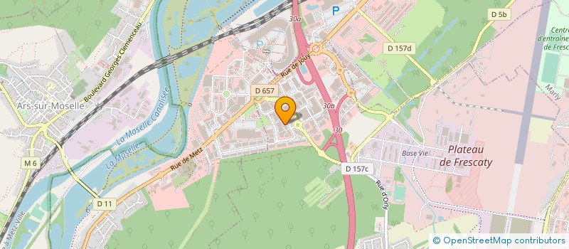 localisation de l'entreprise GUGLER METZ à AUGNY