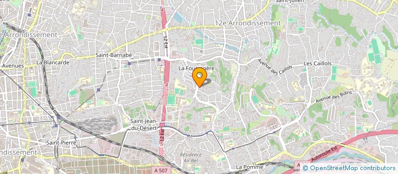 localisation de l'entreprise GUGLIELMO à MARSEILLE