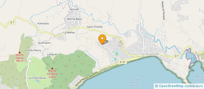 localisation de l'entreprise GUGUITOM  LE DIAMANT