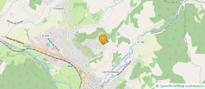 localisation de l'entreprise GUGUSS DE JOIE  DIE