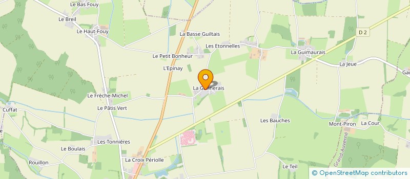 localisation de l'entreprise GUHUR MECA INDUSTRY à CARQUEFOU