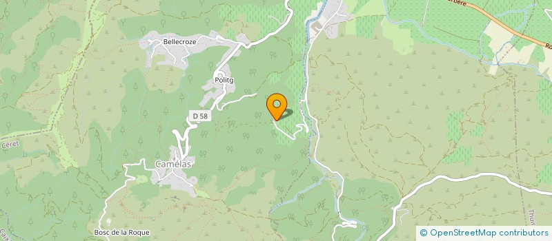 localisation de l'entreprise GUI&CO  CAMELAS