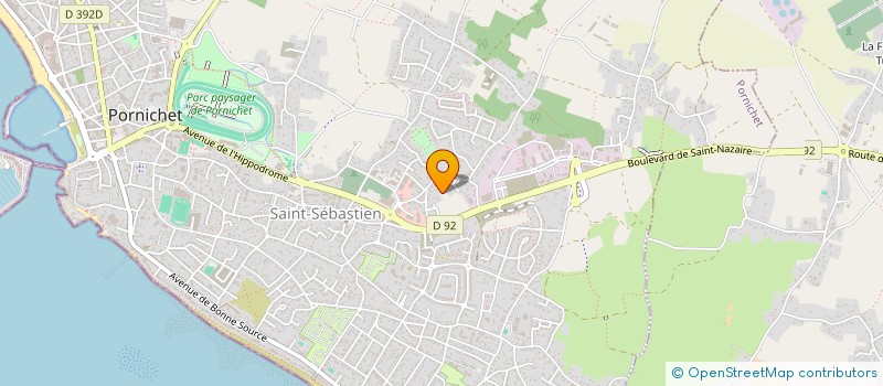 localisation de l'entreprise GUIANI à PORNICHET
