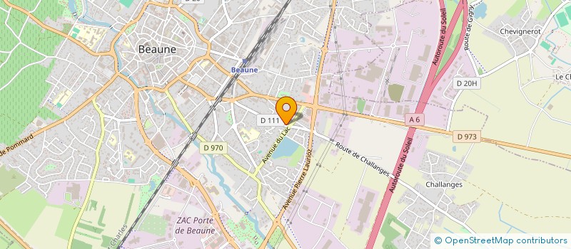 localisation de l'entreprise GUIBATEC  LEVERNOIS