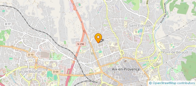 localisation de l'entreprise GUIBAUD ET FILS à AIX-EN-PROVENCE