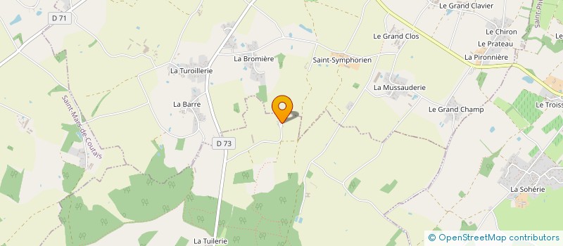localisation de l'entreprise GUIBERT à MACHECOUL-SAINT-MEME
