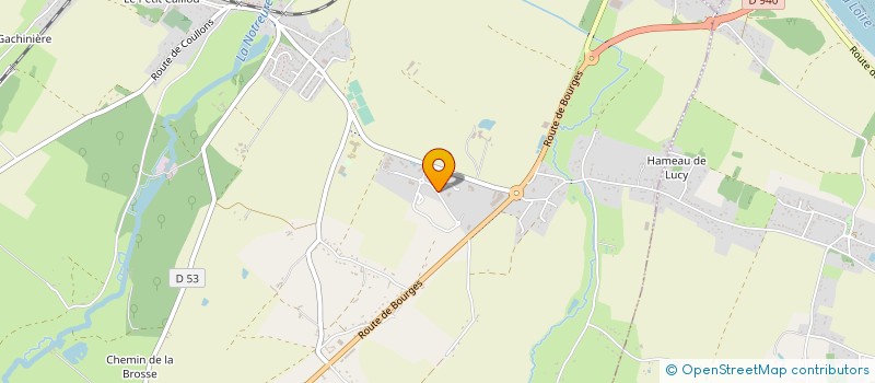 localisation de l'entreprise GUIBERT FRERES HOLDING à POILLY-LEZ-GIEN