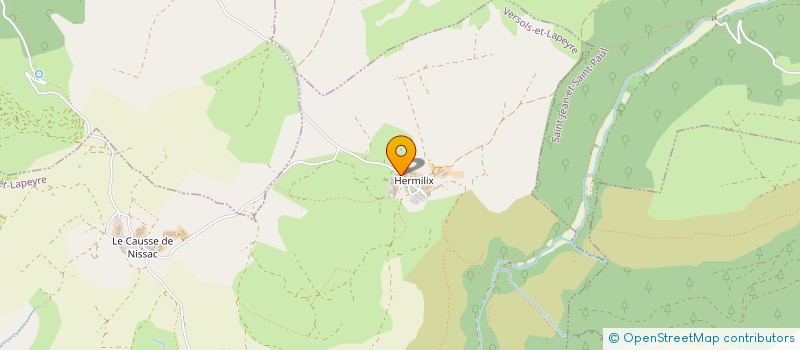 localisation de l'entreprise GUIBERT HERMILIX  VERSOLS-ET-LAPEYRE