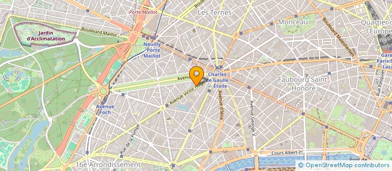localisation de l'entreprise GUIBERT SARL à PARIS