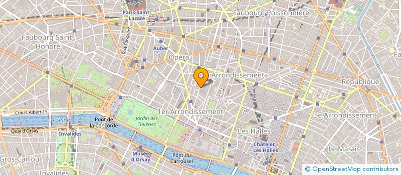 localisation de l'entreprise GUIBINE  PARIS