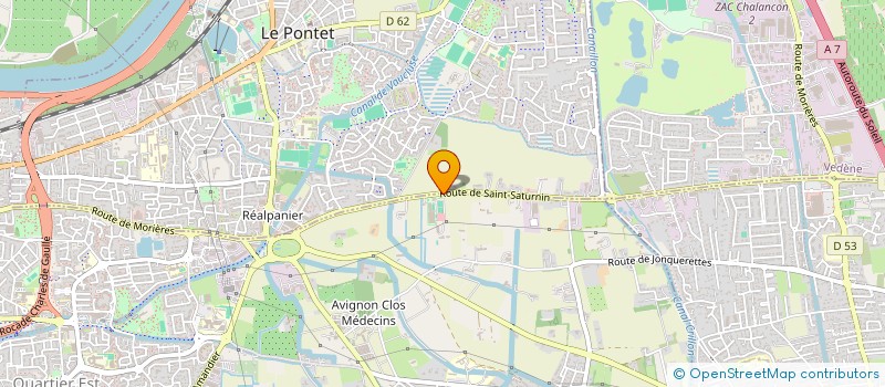 localisation de l'entreprise GUIBODY MUSCLES à AVIGNON